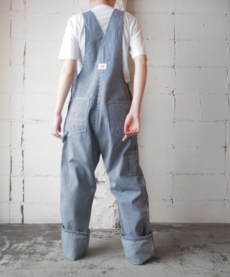 Round House Hickory Stripe Overall NVWH