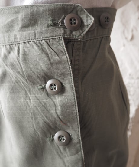 1970's USMilitary Side Button Cargo Pants KA