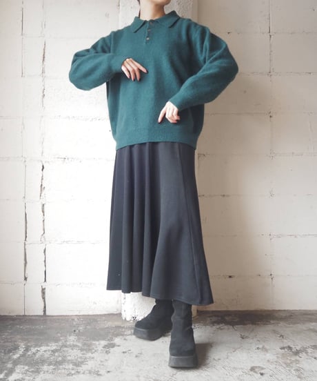 Cashmere Polo Knit GN