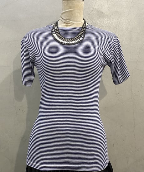 S/S Border Tee NVWH