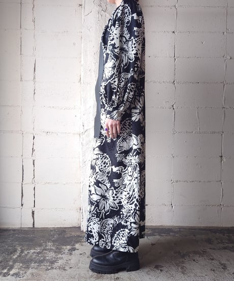 ZipUP Pattern Dress BKWH