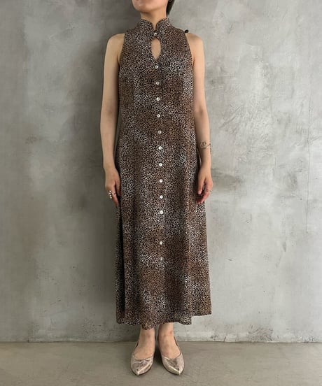 Peekaboo Leopard N/S Dress BR