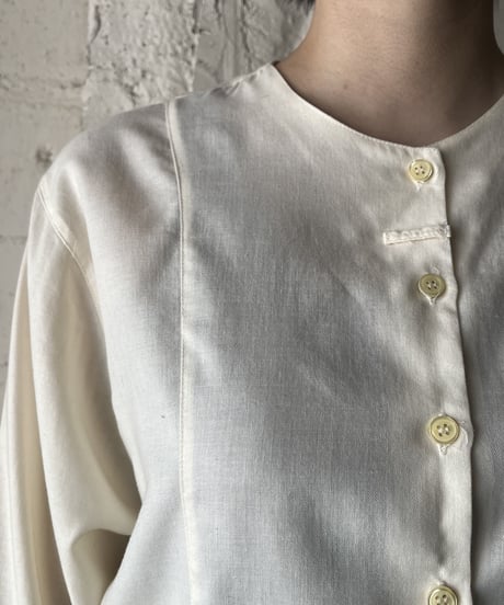 1980's Collarless Blouse IV