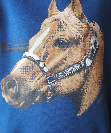 Horse Print Sweat NVBR
