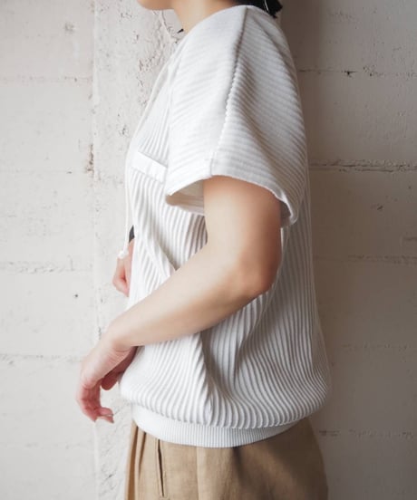 Lace Up Rib Sweat IV
