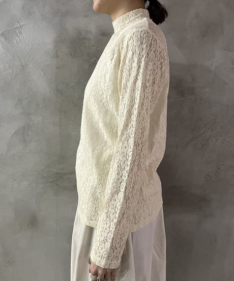 Floral Lace See Through Cut Sewn IV