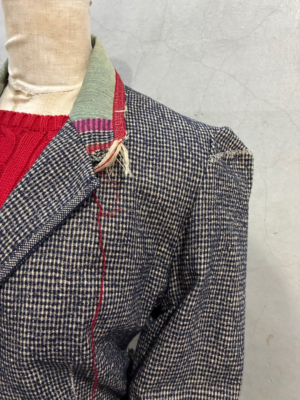 MARITHE FRANCOIS GIRBAUD Embroidery Wool Jacket