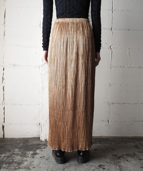 Pleated Easy Tight Skirt YE