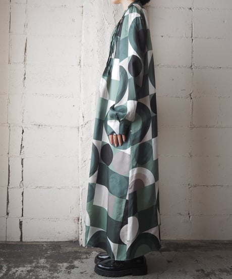 MAX&Co. Geometric Print Dress GNWH