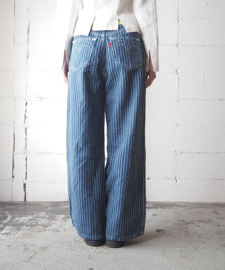 Levi's RED Stripe Wide Denim Pants NV