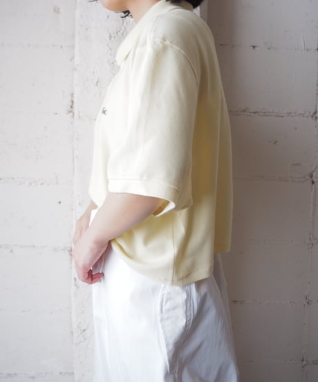 REMAKE LACOSTE Short Polo Shirt LYE