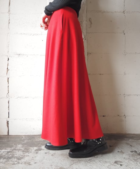 MICHAEL KORS Flare Wool Skirt RE