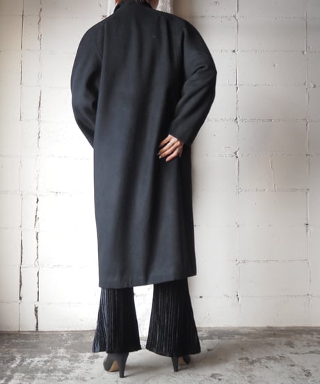 Raglan Sleeve Chester Coat BK
