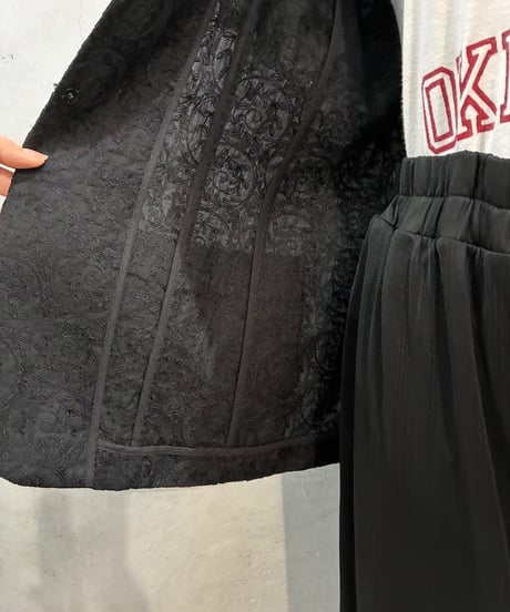 SPORTMAX S/S Embroidery Jacket BK