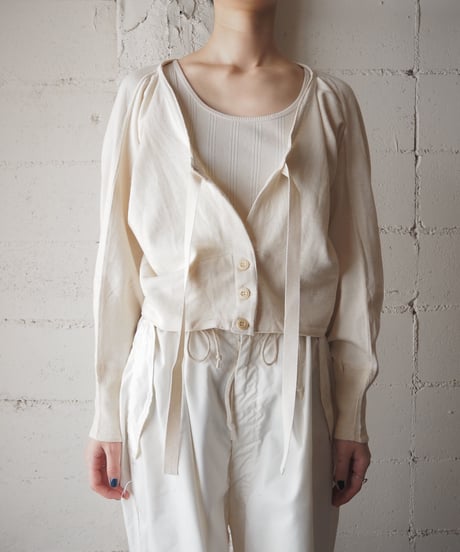 【Orfeo REMAKE】1950's France Military Underpants Cardigan IV
