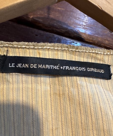 Marithé François girbaud Layered Design Shirt Jacket BE