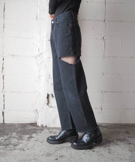 Levi's 550 Slashed Denim BK