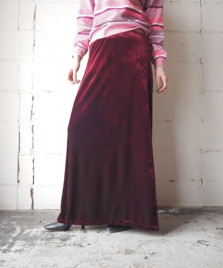 Velour Easy Skirt RE