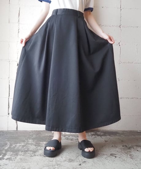 Dickies 2tuck flare skirt BK