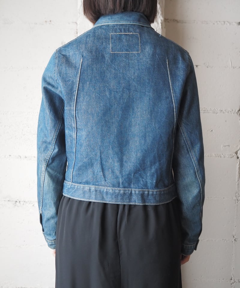 Levi's ENGINEERED Fly Front Zip Up Denim Jacket