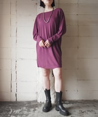 MM6 Cutsewn Dress PUR