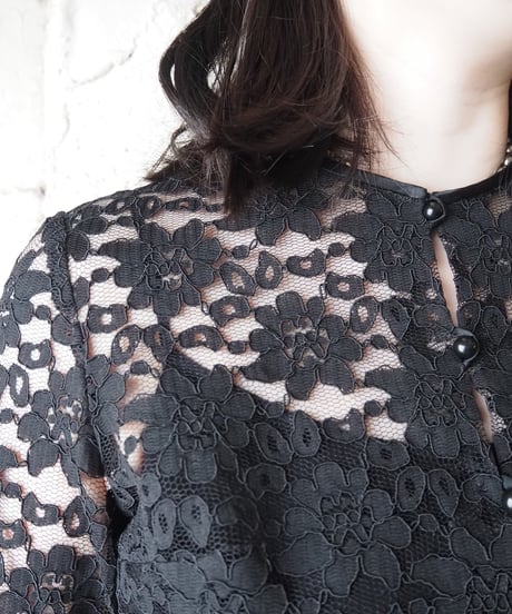 Flower Lace Jacket BK