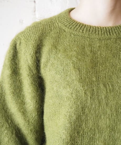 Rib Mohair Knit GN
