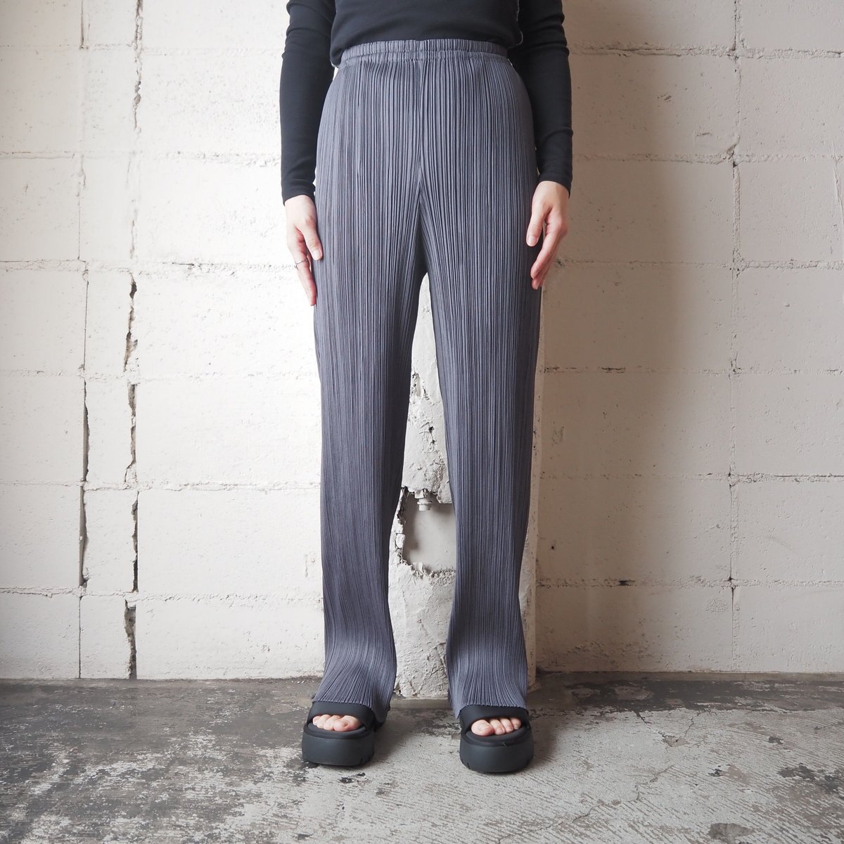 ISSEY MIYAKE PLEATS Please Pants GR | Orfeo