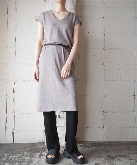 French Sleeve Knit Dress BE