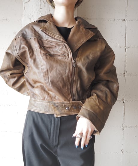 Short Riders Leather Jacket BR