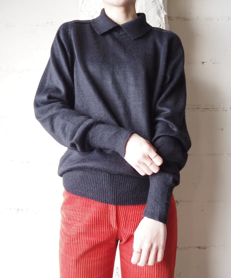 Collar Knit BK