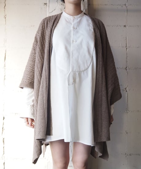 Cable Knit Cape Cardigan BE