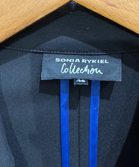 SONIA RYKIEL Mondriaan Color Coat BK RE BL YE