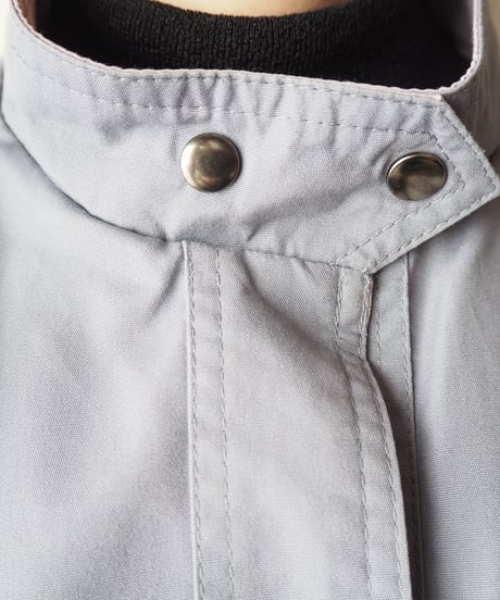 Reversible Stand Collar Cape Coat BLPI