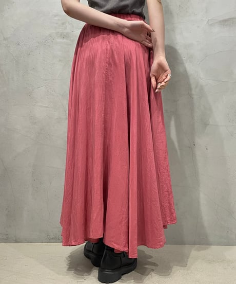 Silk Flared Easy Skirt PI