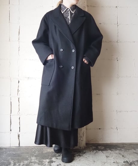 Wool Chester Coat BK