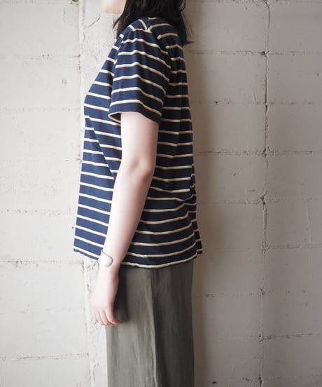 POLO RALPH LAUREN Striped Tee With Embroidered Pony NV YE WH