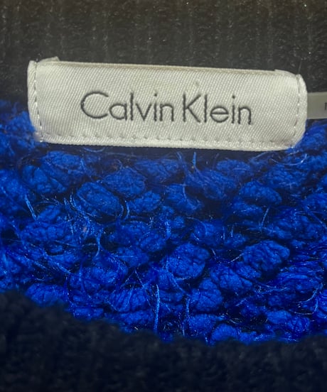 Calvin Klein Border Pattern Sweater BLBK