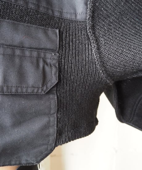 Remake Short Command Sweater BK