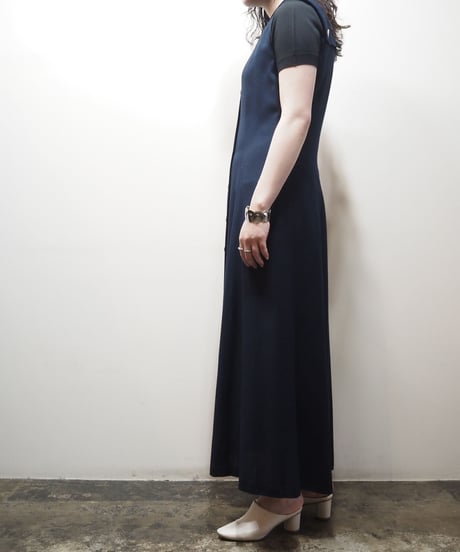 Sleeveless Sailor Collar Dress NV