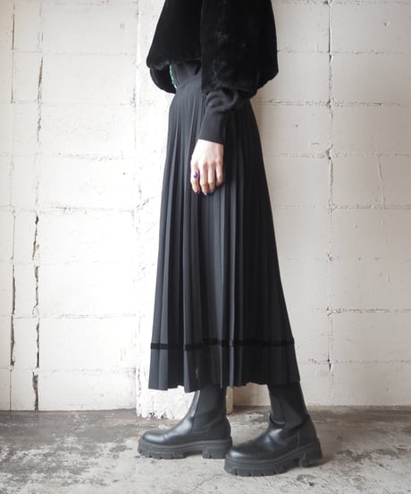 robe de chambre Comme des GARÇONS Pleated Skirt BK