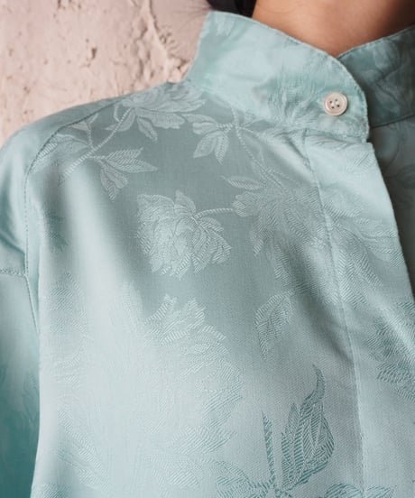 Shadow Botanical Pattern Blouse LBL