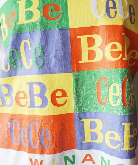 BeBe & CeCe Winans L/S Print Tee WH