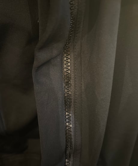 Fleece Lining Technical Softshell Hooded Jacket BK