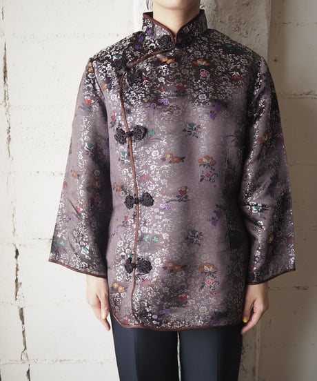 Jacquard China Jacket DBR