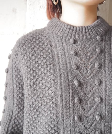 Cropped Cable Knit GR
