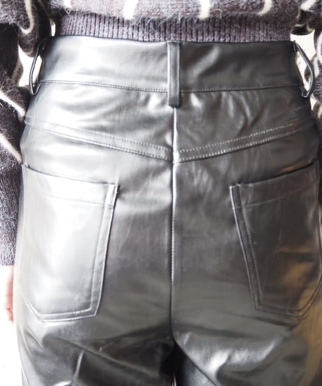 Fake Leather Pants BK