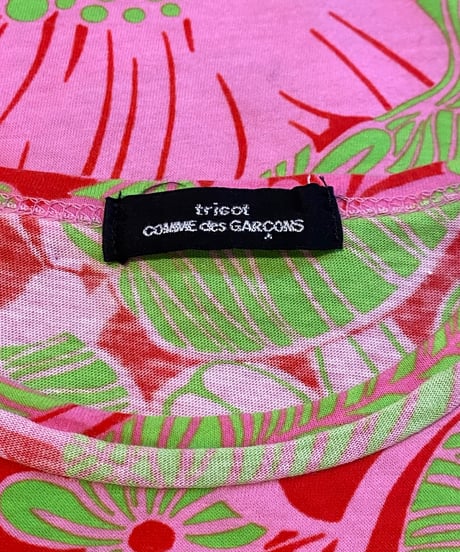 tricot COMME des GARCONS N/S Flower Print Tee PIYGN