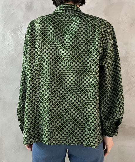 Boe Tie Pattern Blouse GN