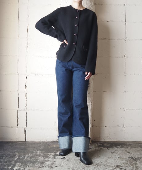 Wool Cardigan Jacket BK